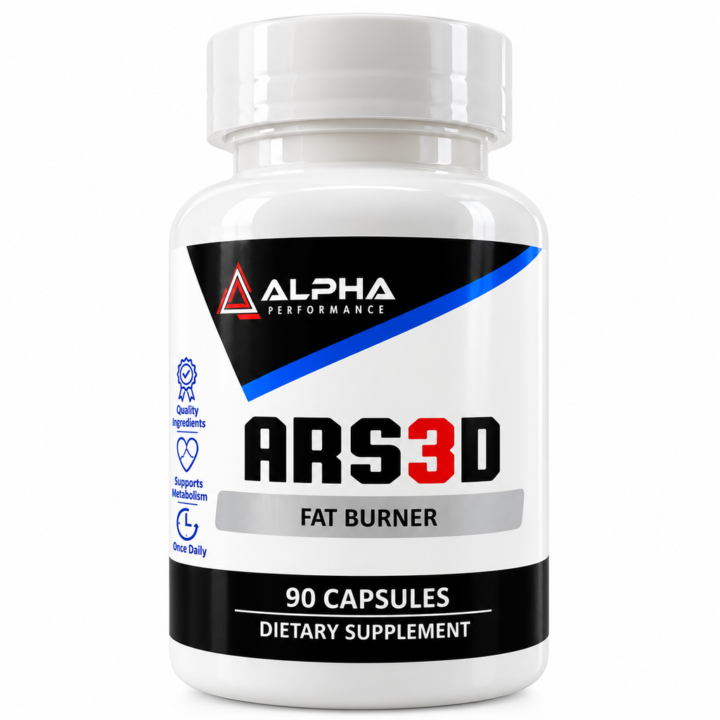 Alpha Performance ARS3D Fat Burner bottle