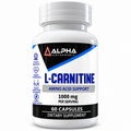 Alpha Performance L-Carnitine 1000mg supplement bottle front