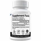 Alpha Performance Zinc Picolinate - Supplement Facts