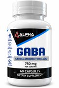Alpha Performance GABA supplement bottle front