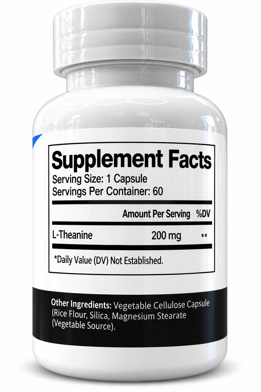 Alpha Performance L-Theanine supplement bottle front