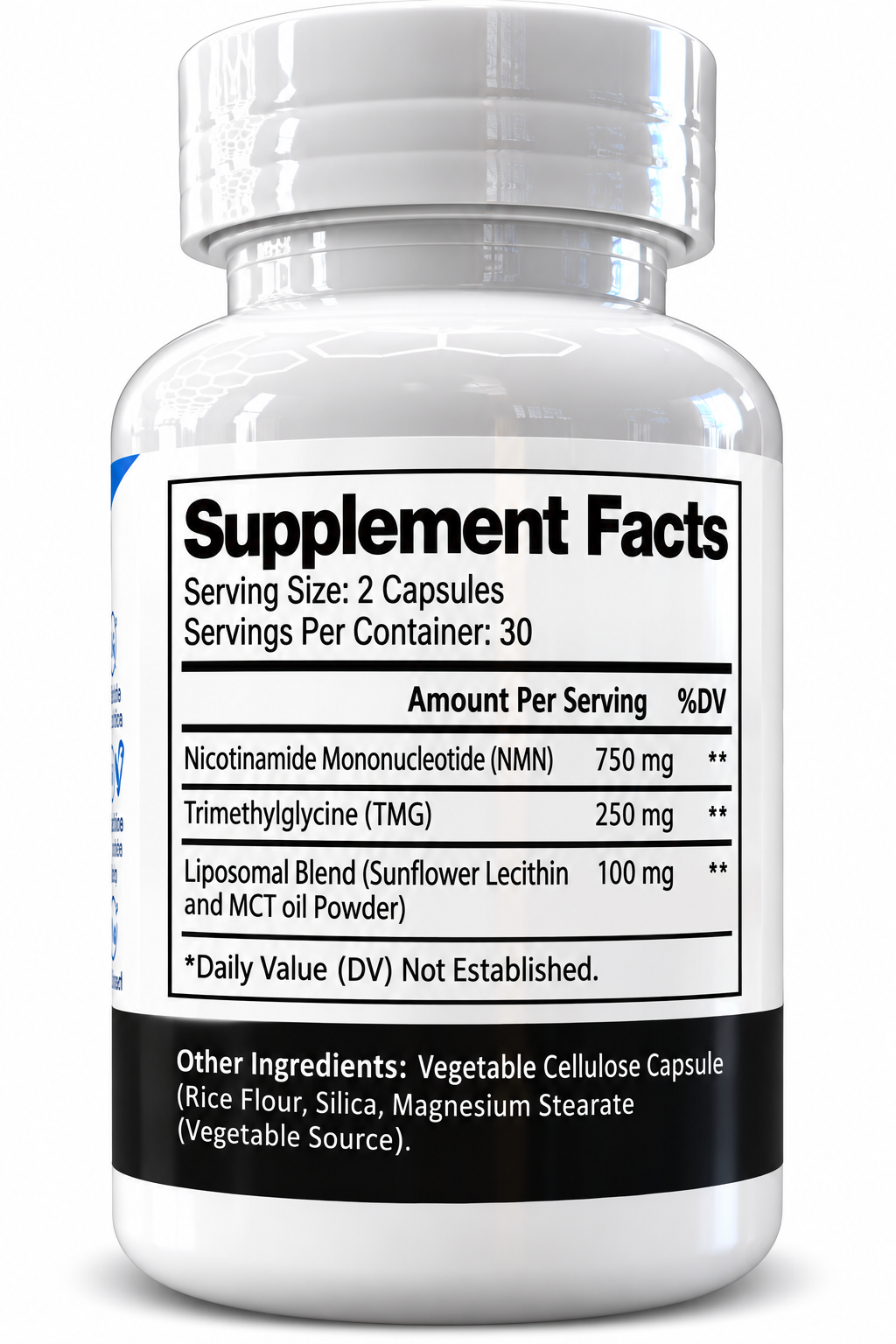 L-Theanine supplement facts label