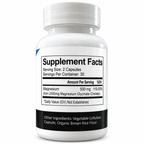 Alpha Performance Magnesium Glycinate supplement facts