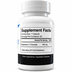 Alpha Performance Magnesium L-Threonate supplement facts
